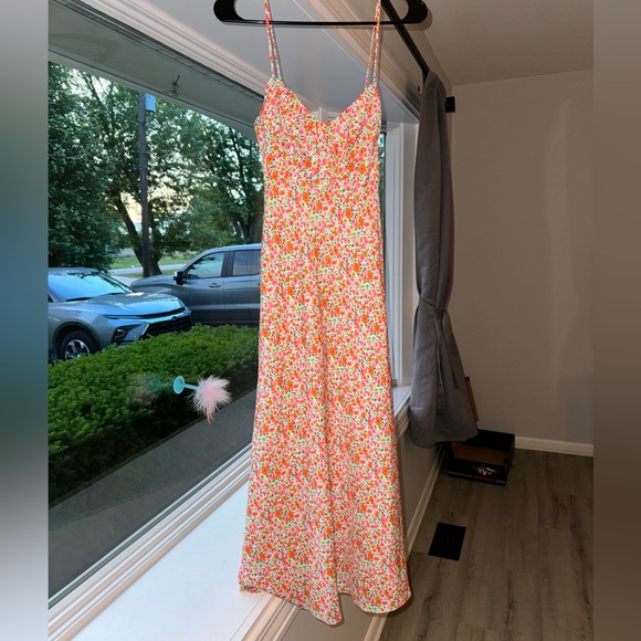 Princess Polly Floral AMARA MIDI DRESS MULTI - Picture 1 of 6